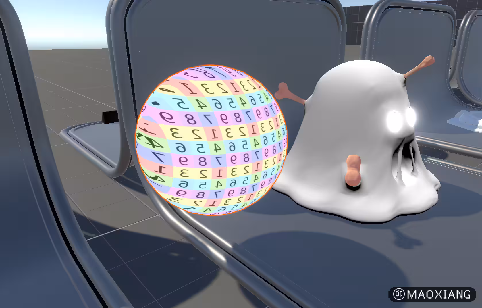 例如XY分量朝向参数